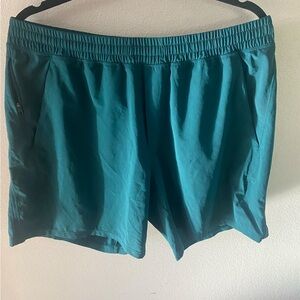 Lululemon Teal Athletic Shorts Size XL